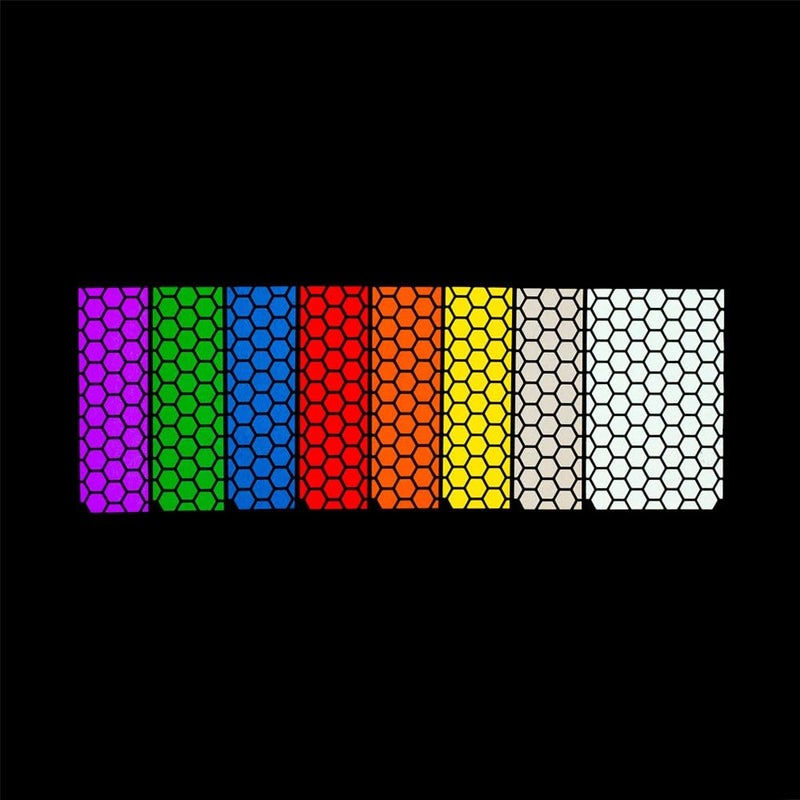 RydeSafe Reflective Decals - Hexagon Kit - Large - Image 3